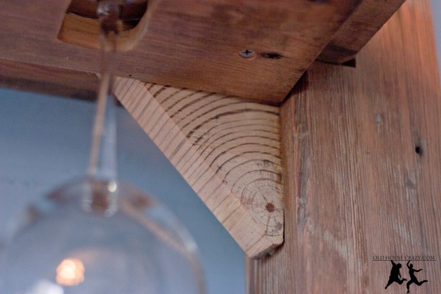 heartpine triangle for added stability