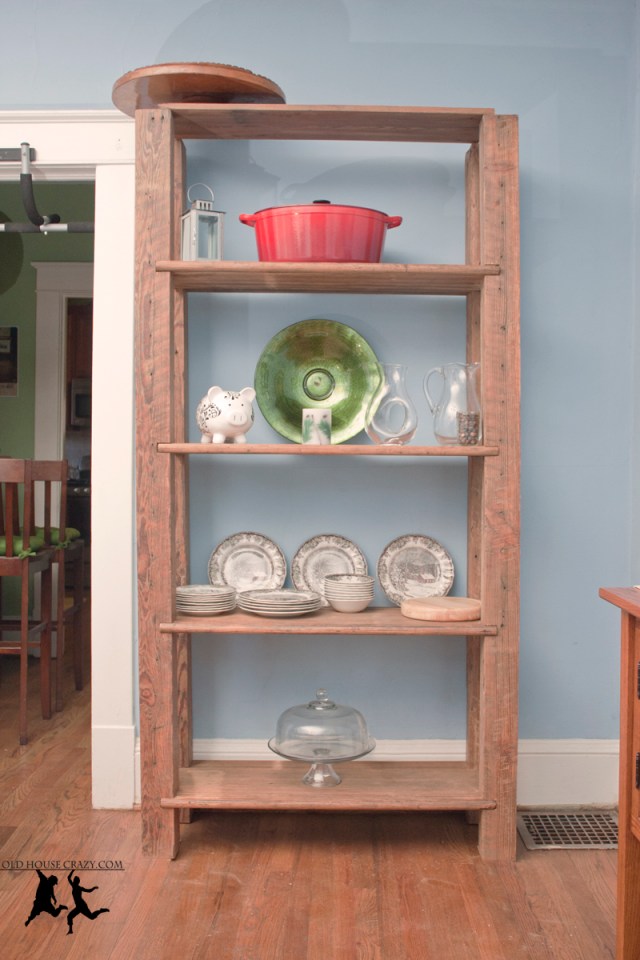 Reclaimed Heart Pine Shelf - DIY