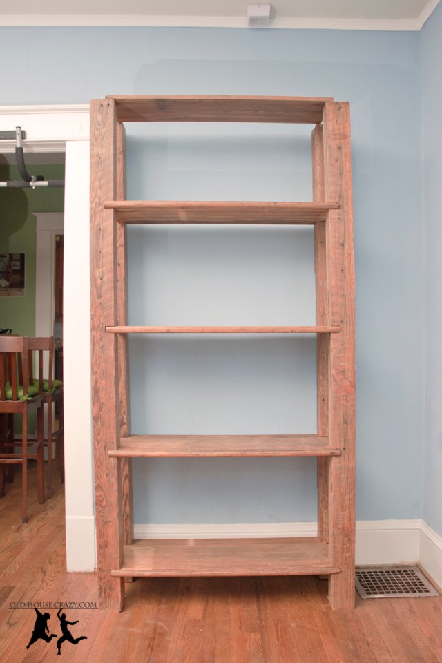 Reclaimed Heart Pine Shelf - DIY