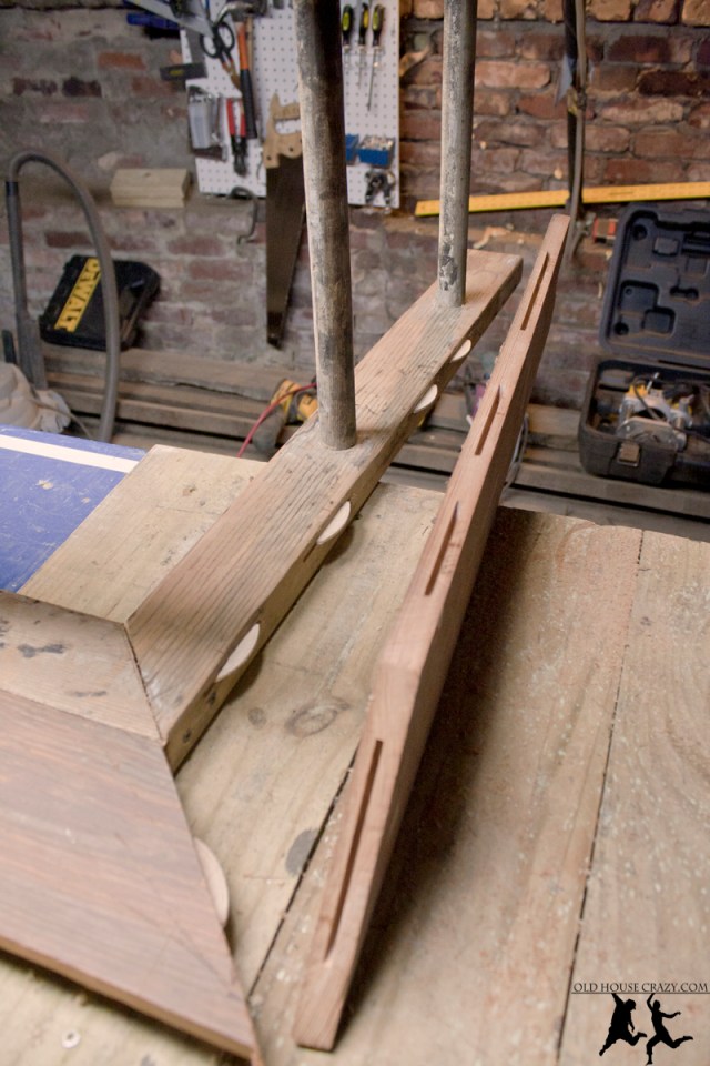 Old House Crazy - Antique Ladder Book Shelf - 06