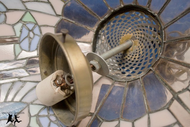 Old House Crazy - Restoring an Old Light Fixture - DIY - 02