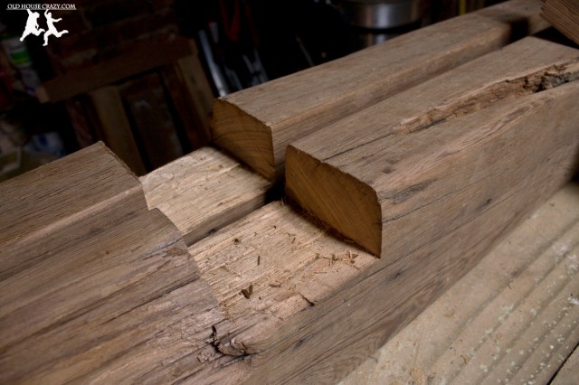 Old House Crazy - Reclaimed Heart Pine Farmhouse Table - DIY - 61