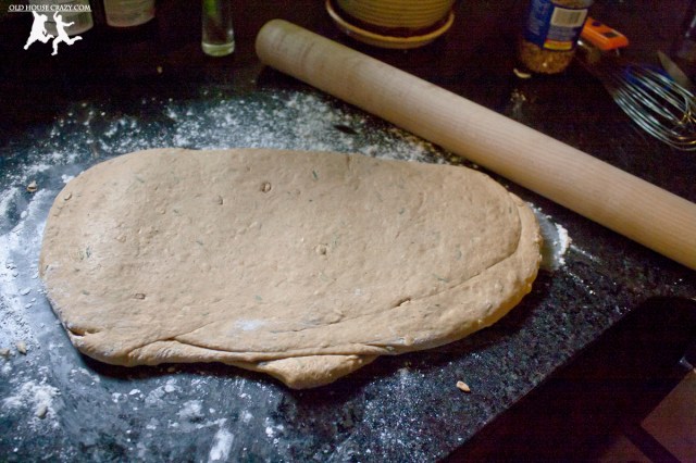 Old House Crazy - Recipes - Rosemary Oat Bread - 05
