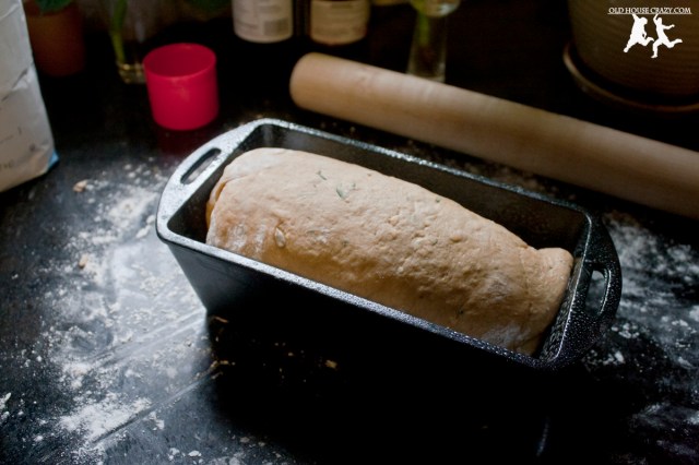 Old House Crazy - Recipes - Rosemary Oat Bread - 07