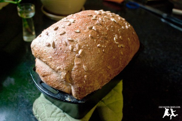 Old House Crazy - Recipes - Rosemary Oat Bread - 09