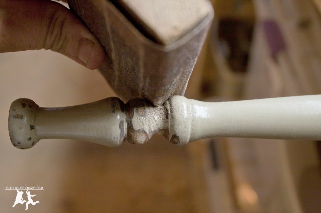 Old House Crazy - Fixing Up an Old Cigar Table - DIY - 08