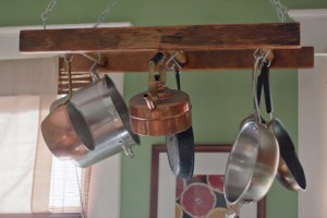Old House Crazy - Ladder Pot Rack 01