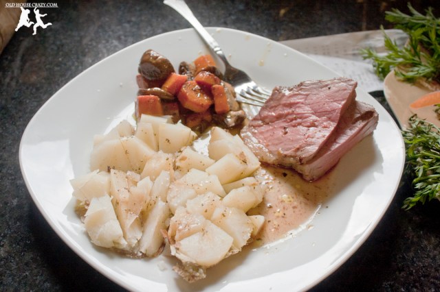 Old House Crazy - Homemade Roast Beef with Garlic - 10