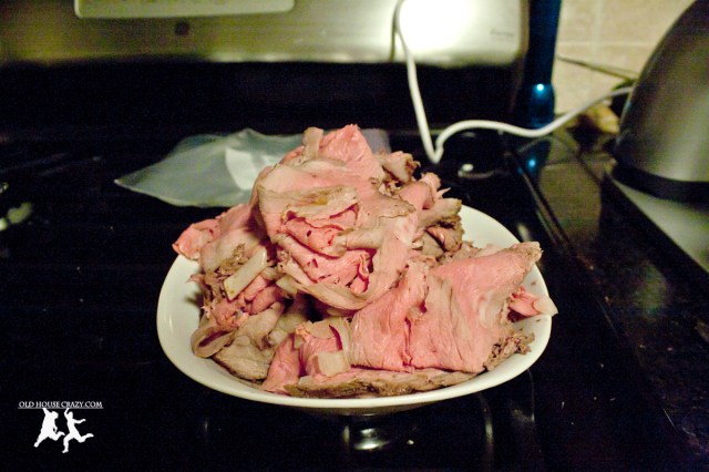 Old House Crazy - Homemade Roast Beef with Garlic - 11