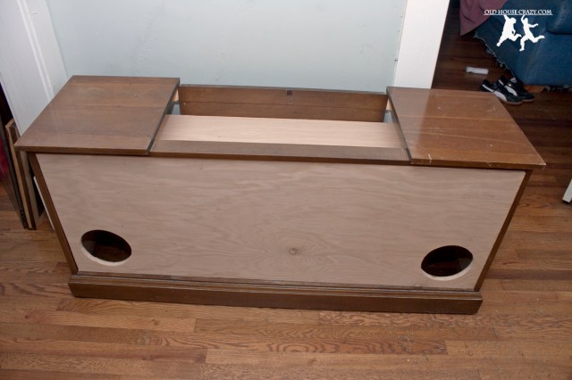 Old House Crazy - DIY - Restore an Old Stereo Console - 19