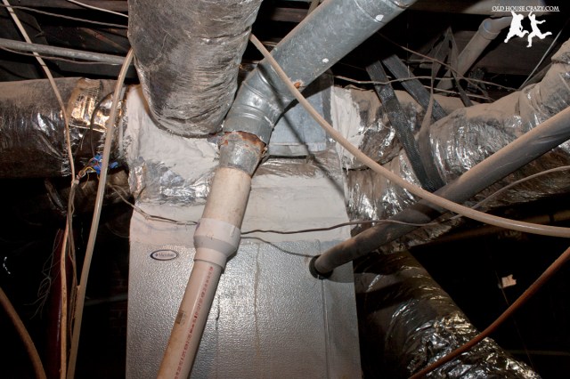 Here's the old vent flue as it left the furnace.