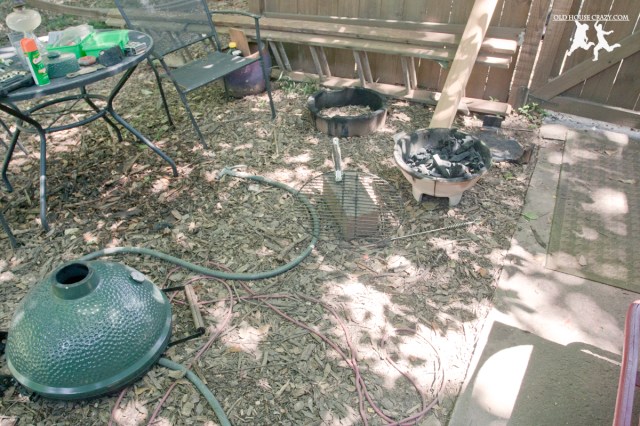 Old House Crazy - DIY - Repurpose Your Own Big Green Egg Cart - 08