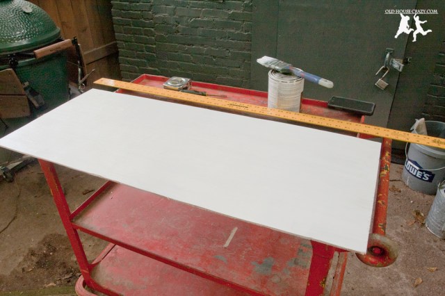 Old House Crazy - DIY - Organizing - Make a Chalkboard Menu for Your Freezer - 03