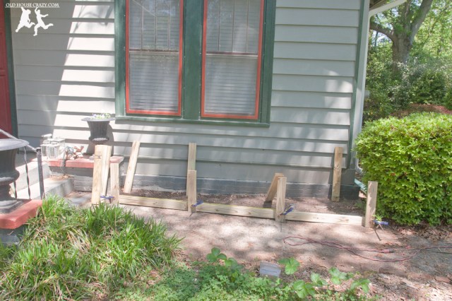 Old House Crazy - DIY - Build a Custom Two-Tiered Flower Planter - 04